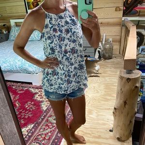 Small paper crane blouse